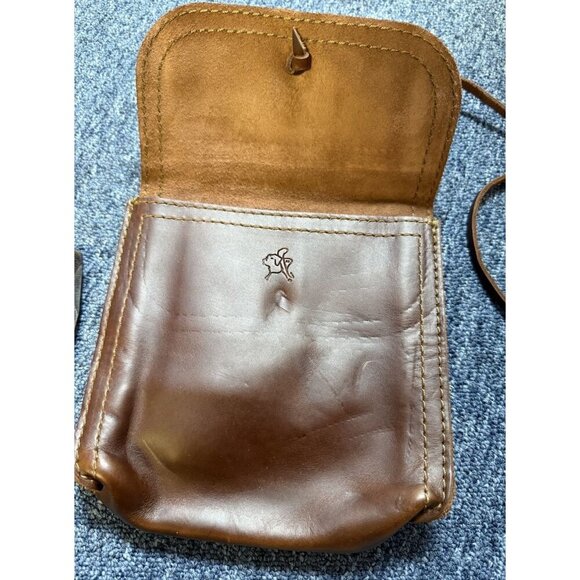 VTG Saddleback Leather Satchel Strap Small Messenger Bag Mens - Picture 10 of 10